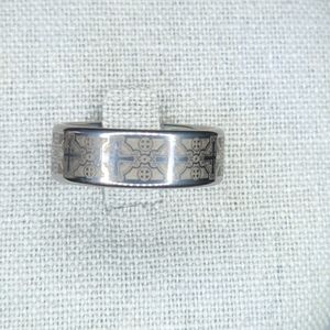 Calvin's titanium men's ring size 10